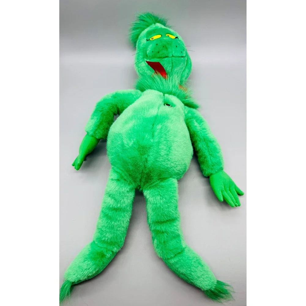 Dr Seuss The Grinch Plush 1997 Macys Exclusive 24 inch Stuffed Christmas Vintage